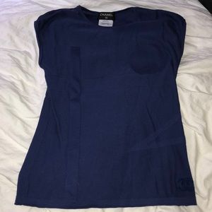 Chanel blue top
